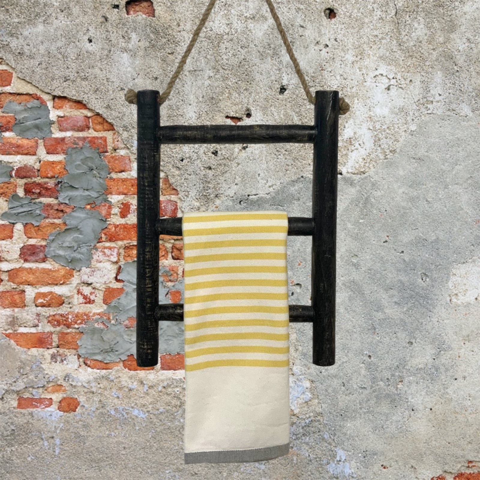 Mini 3 Rung Ladder-Coal